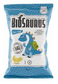 BioSaurus Maissnack Sea Salt (50 g)