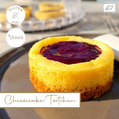 Cheesecake-Törtchen * Cheesecake-Törtchen *