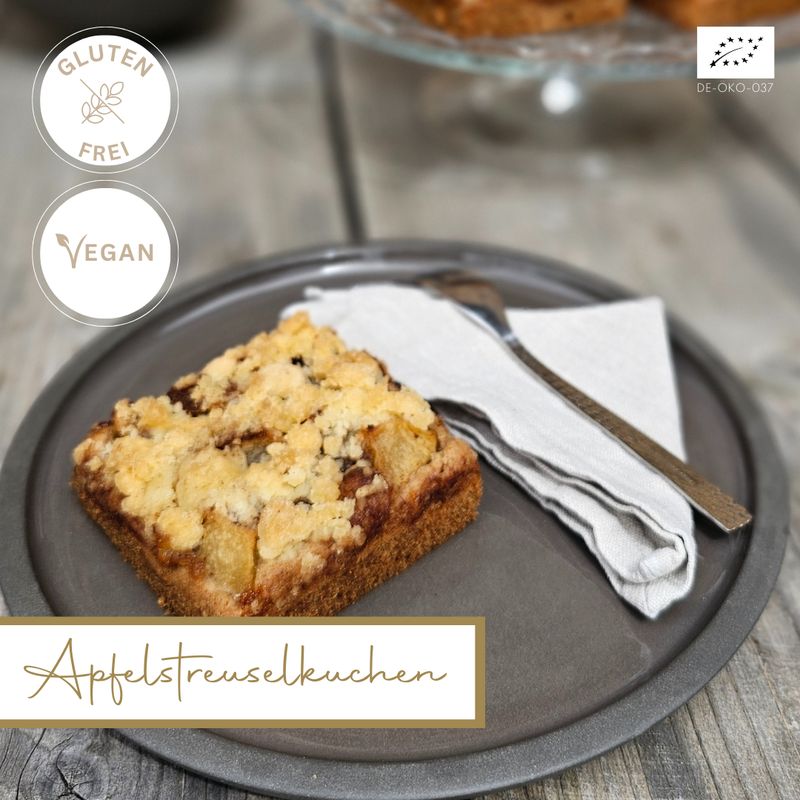 Apfelstreuselkuchen * Apfelstreuselkuchen *