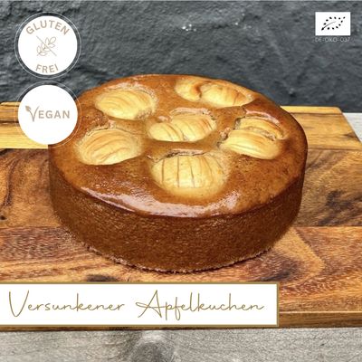 Versunkener Apfelkuchen * Versunkener Apfelkuchen *