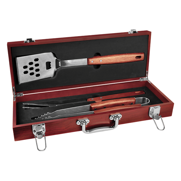 BBQ set 3pc Rosewood