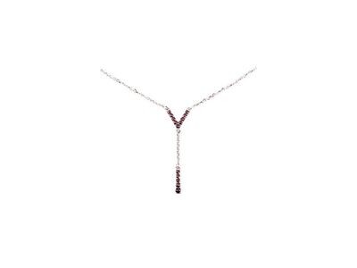 Halskette böhmischer Granat Halskette böhmischer Granat