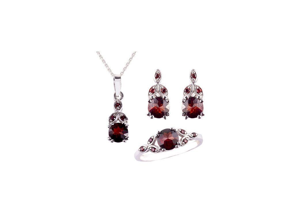 Böhmischer Granat Set