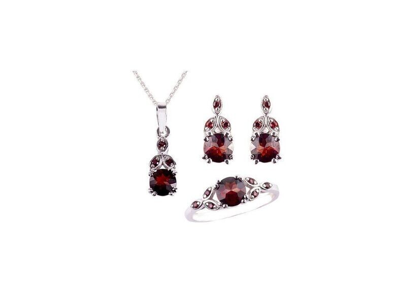 Böhmischer Granat Set