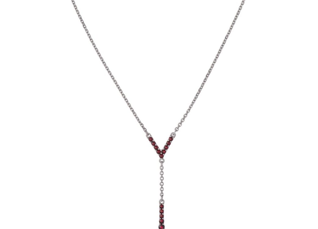 Halskette böhmischer Granat