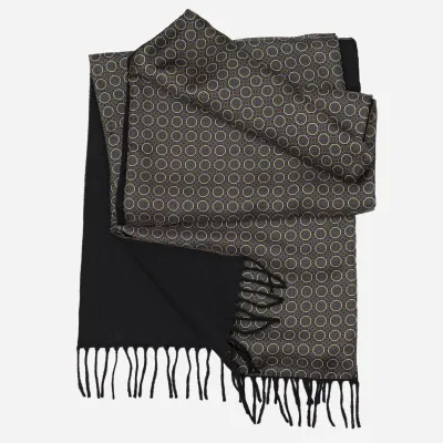 Trastevere - Seidenschalmit Wollrücken marineblau und grün Trastevere - Seidenschalmit Wollrücken marineblau und grün