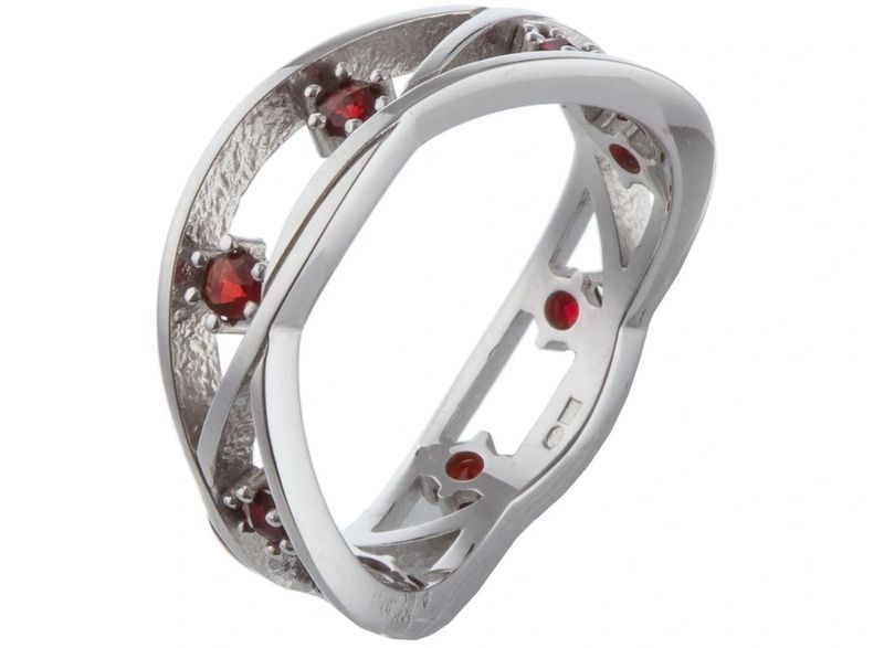 Ring böhmischer Granat