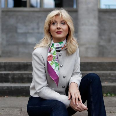 Flora - Seidentuch Beere