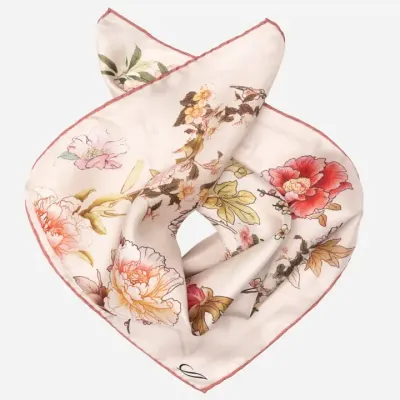 Carina Seidenbandana rosa Carina Seidenbandana rosa