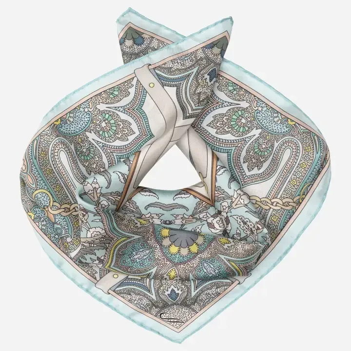 Francesca  Seidenbandana Aqua