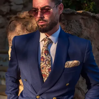 Noto - Seidentaschentuch Salbei