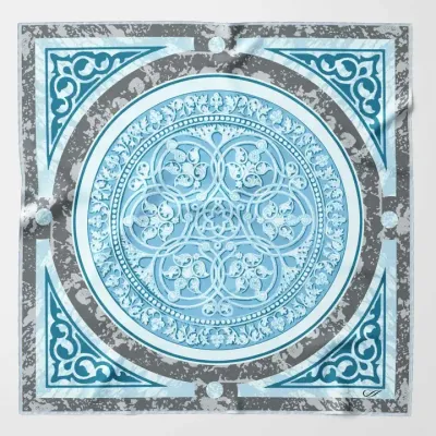 Noto - Seidentaschentuch blau Noto - Seidentaschentuch blau