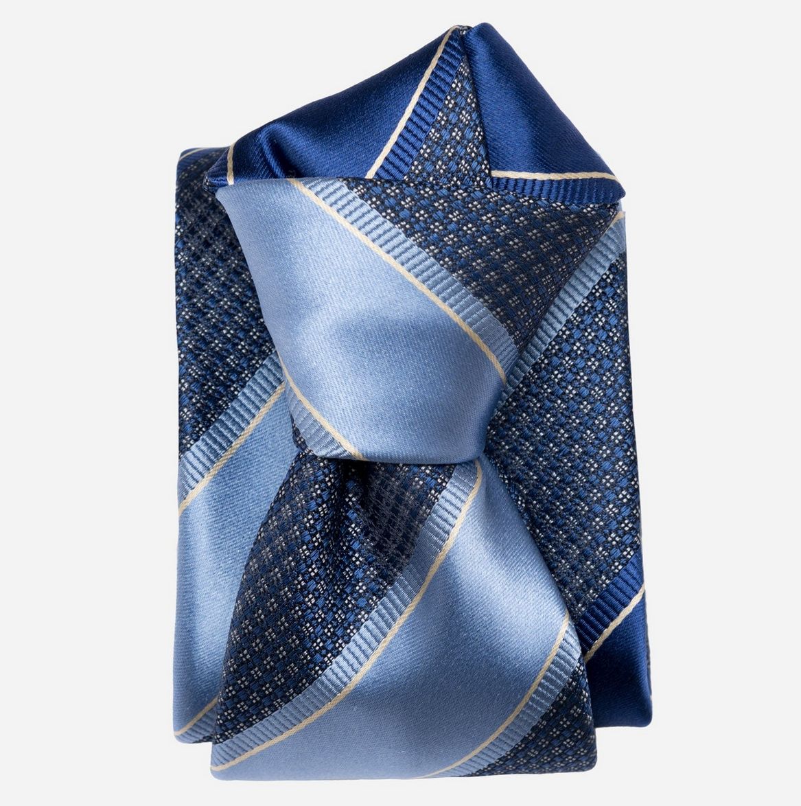 Ferrari - Seidenjacquard Krawatte - Blau