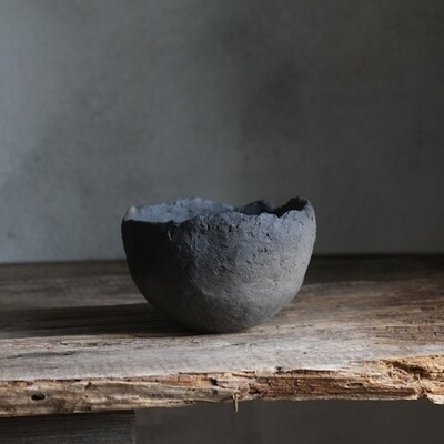 Wild clay ceramic bowl
