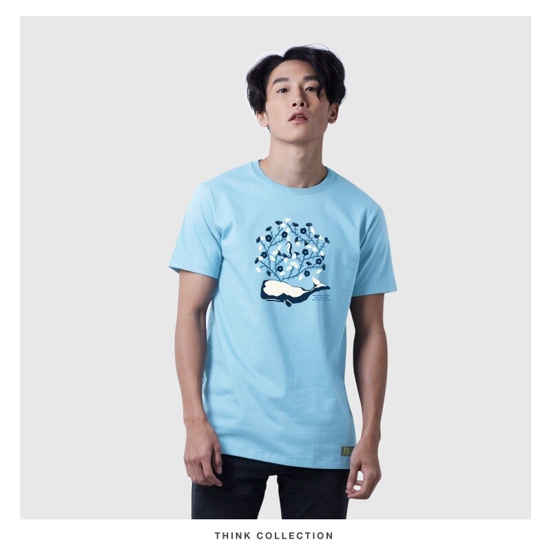 Think Unisex Adult T-shirt - Whale | 4 Colours - Shop actsofgreenshop Men's  T-Shirts & Tops - Pinkoi
