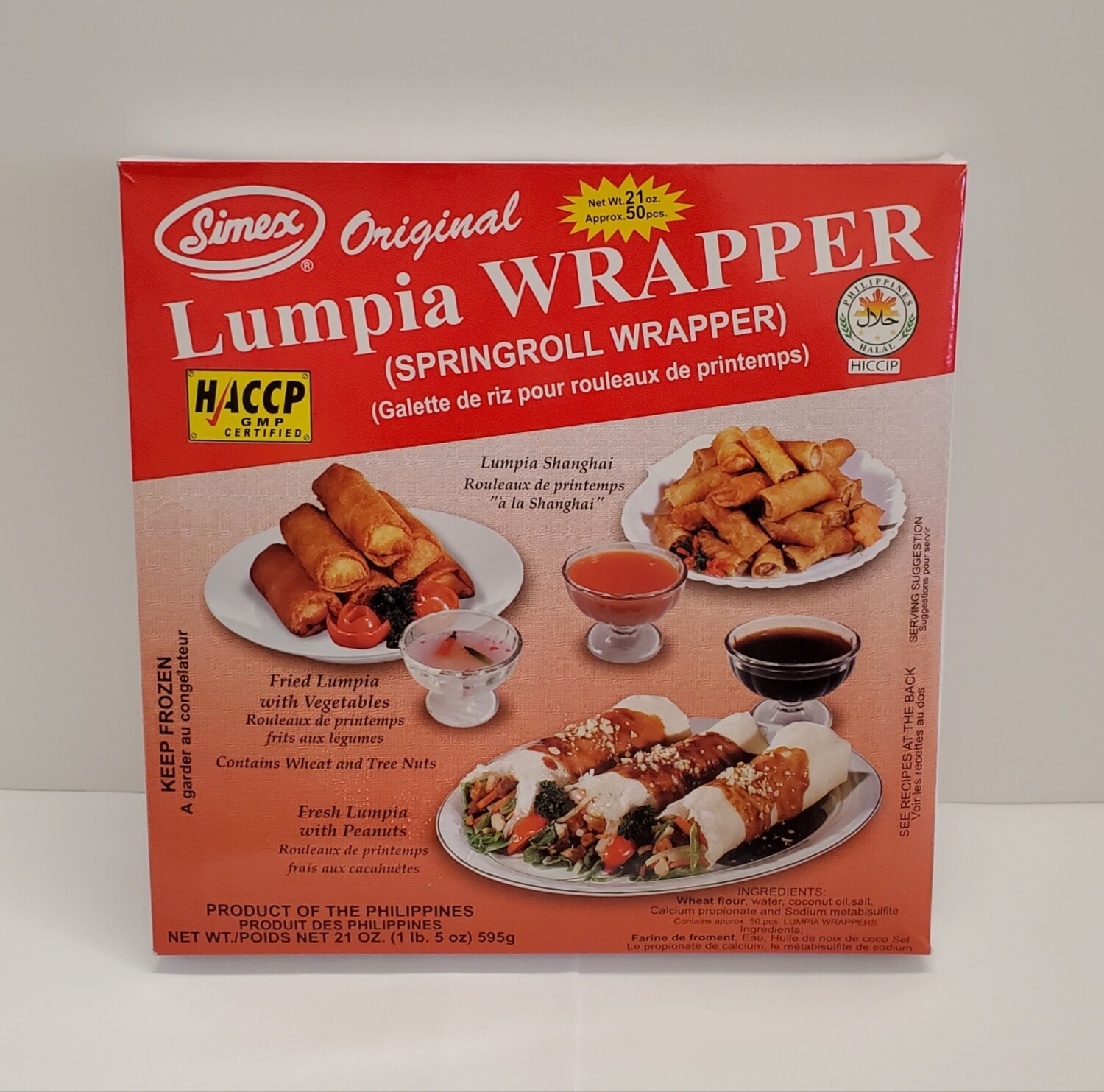 Simex Lumpia Wrappers (2 options)
