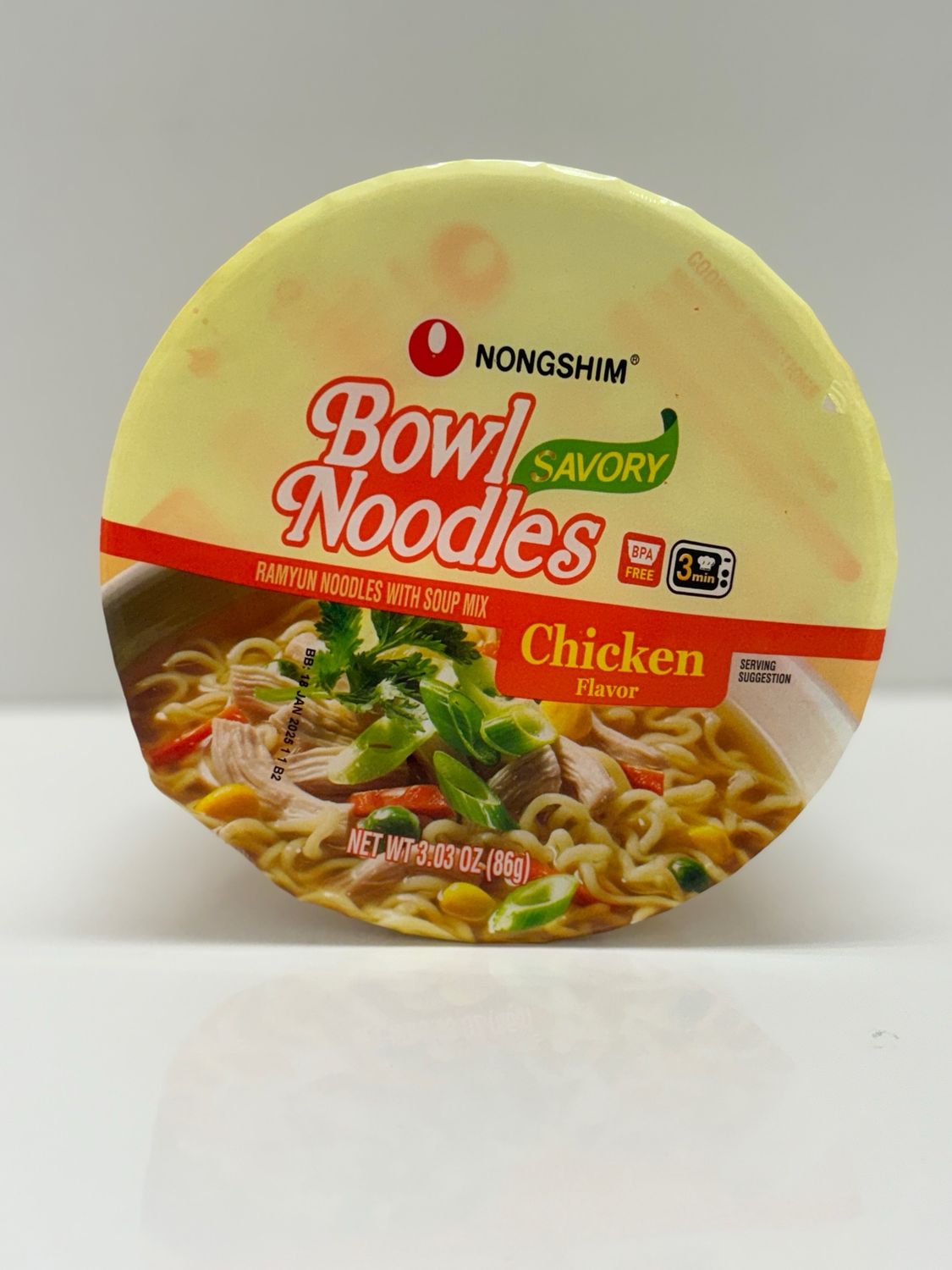 Nongshim Chicken Bowl Ramen