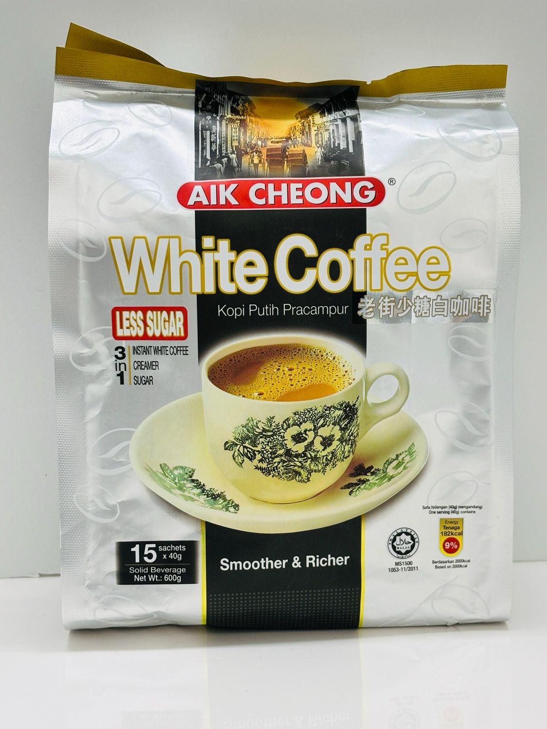 Aik Cheong Less Sugar White Coffee