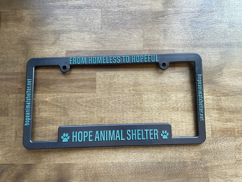 License plate cover