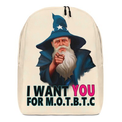 I WANT YOU FOR M.OT.B.T.C Minimalist Backpack