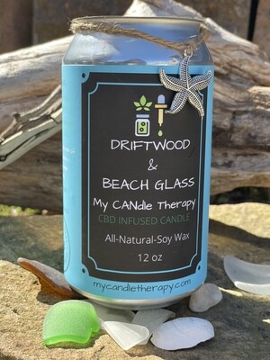 Driftwood and Beach Glass