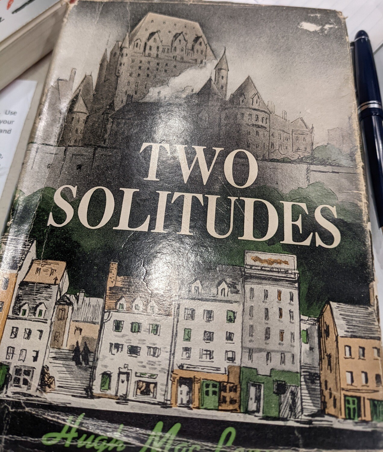 Two Solitudes by Hugh MacLennan (First Edition)
