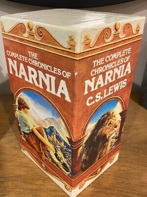 Vintage The Chronicles of Narnia Boxset 1980 by C.S. Lewis
