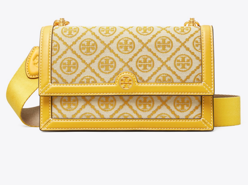 Tory Burch T Monogram Jacquard Mini Shoulder Bag