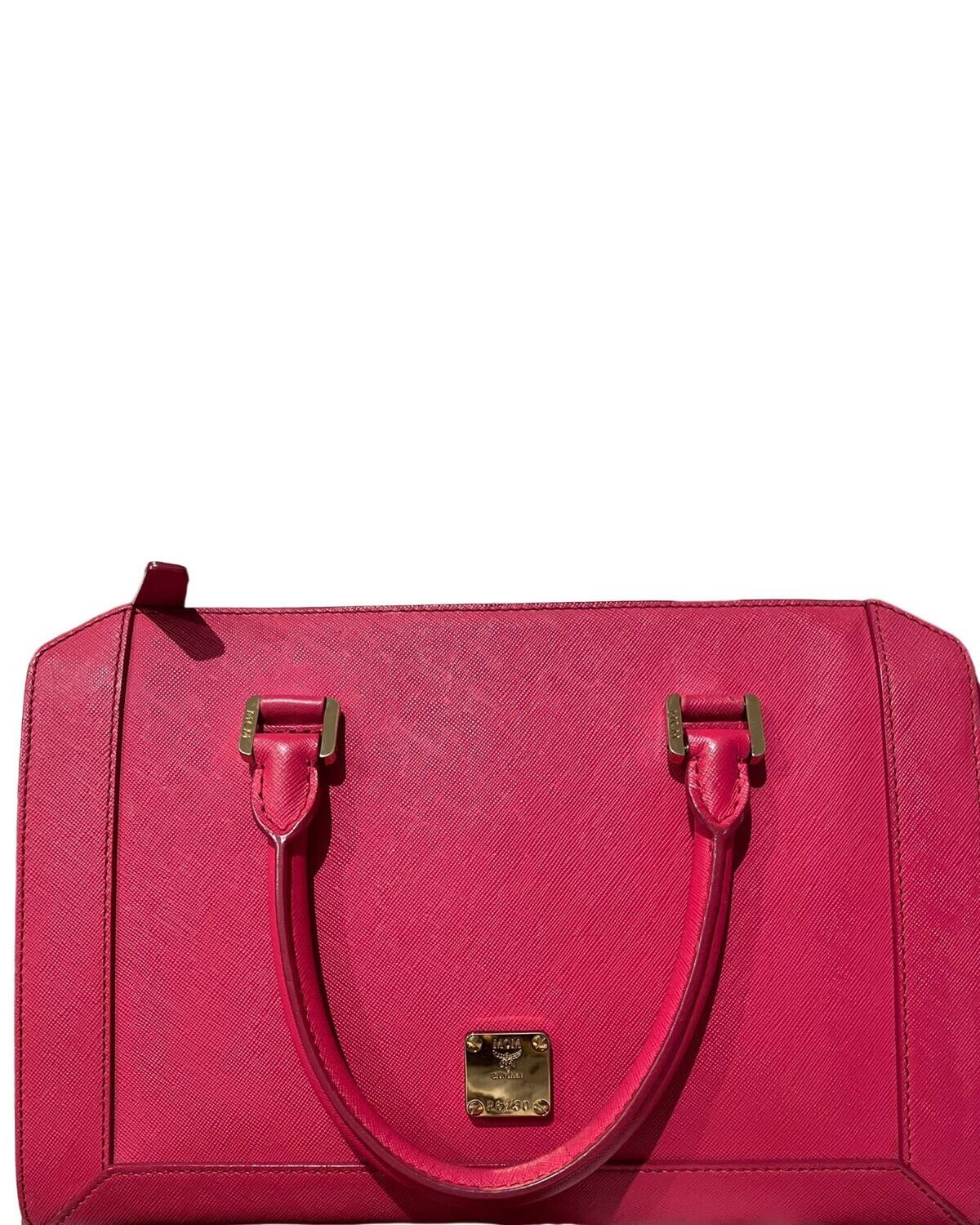 HOT hot pink MCM handbag