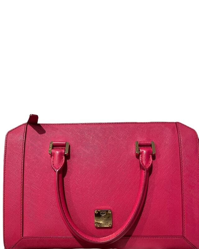 HOT hot pink MCM handbag