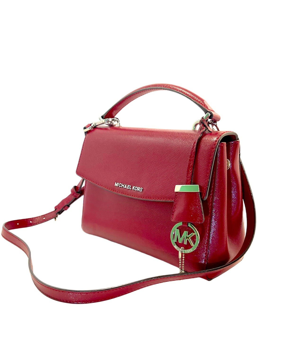 Michael Kors Ava Saffiano Leather Crossbody