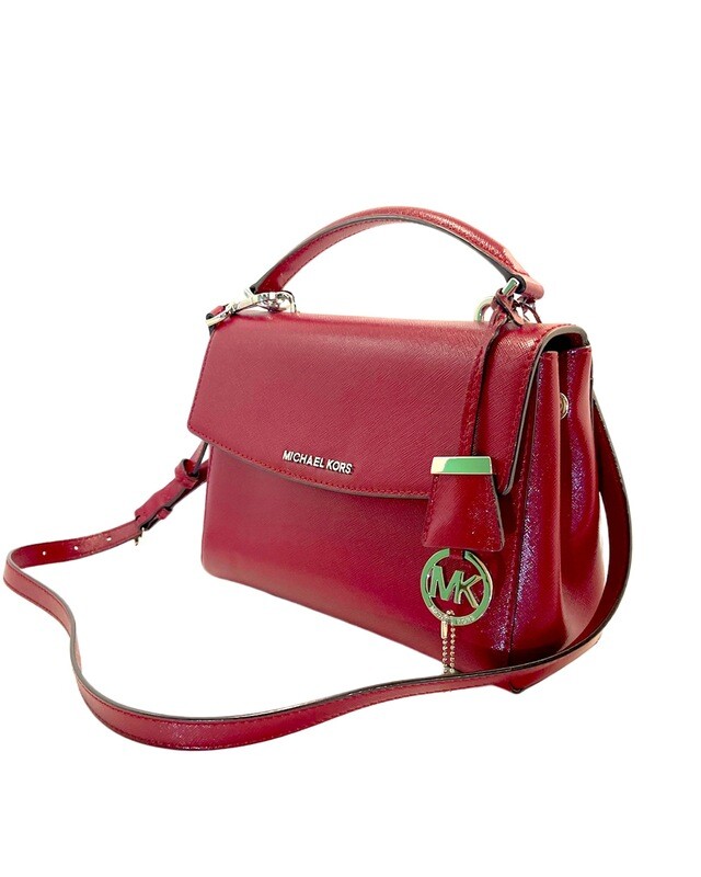 Michael Kors Ava Saffiano Leather Crossbody
