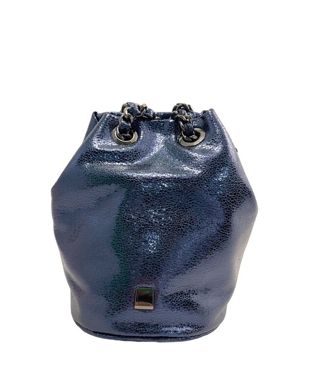 Sonovi Metallic Blue Bucket