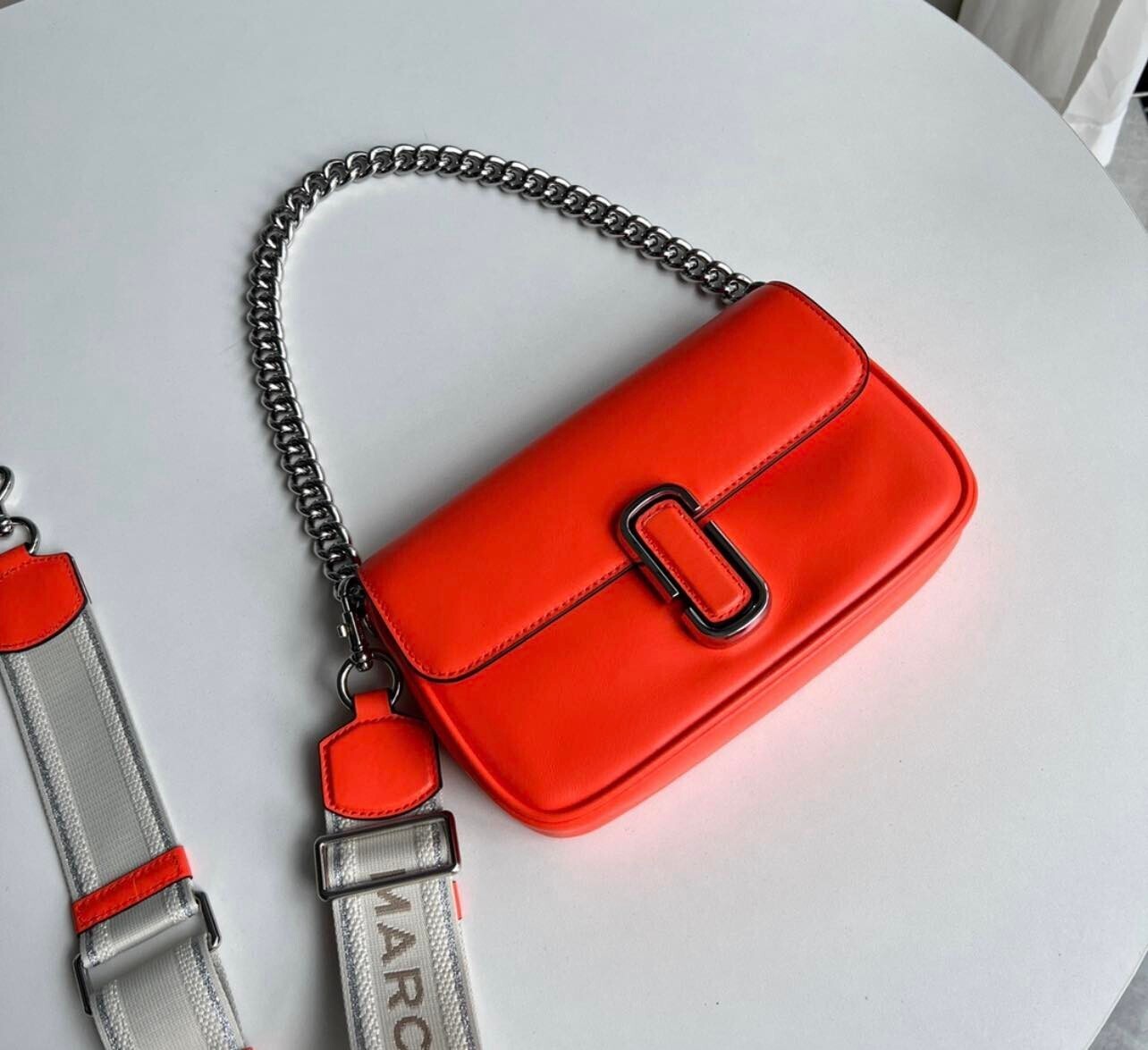 Marc Jacobs J Marc in Tangerine Leather