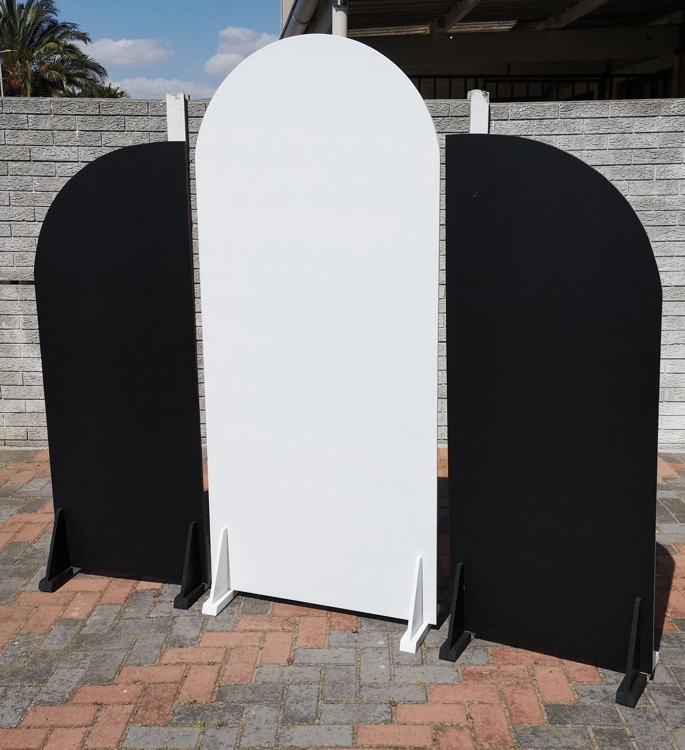 Double Sided Painted 3 Piece Backdrop Set. Details in Description