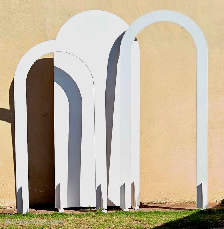 Custom 3 Piece Arch Backdrop Set   Details in Description