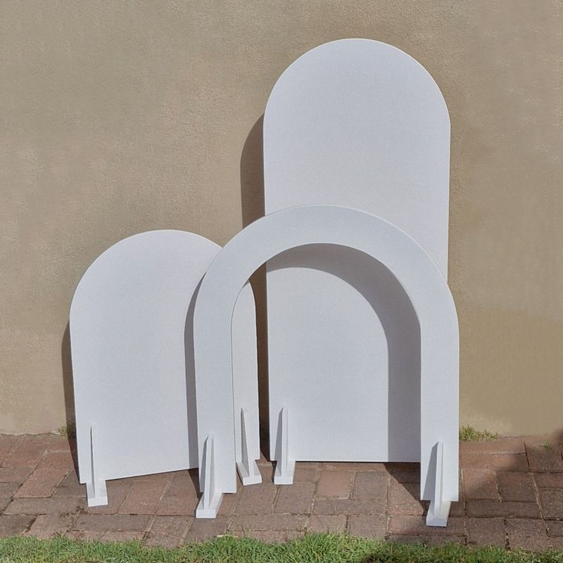 Custom 3 Piece Arch Backdrop Set   Details in Description