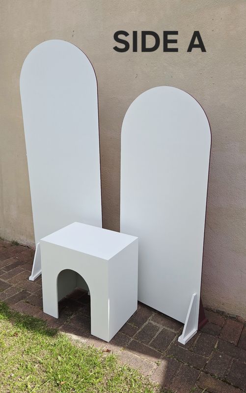 ONE OFF 3 Piece Reversible Backdrop Set.