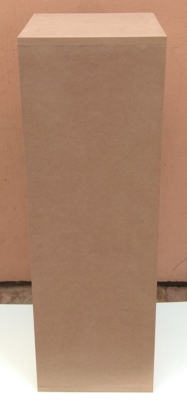 Unpainted Wooden Display Plinth Various Sizes.  Details in Description