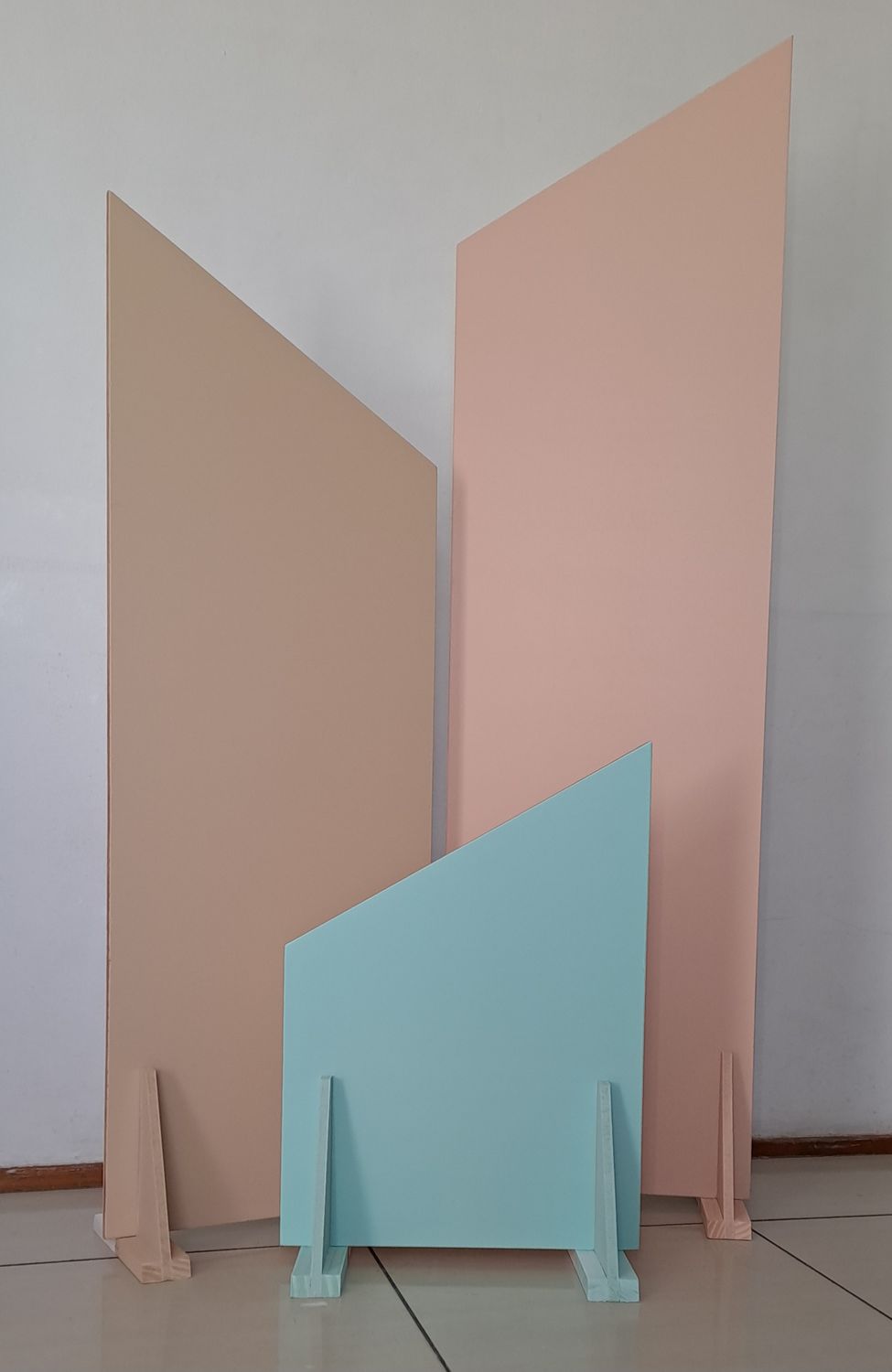 3 Piece Angled Backdrop Set Details in Description