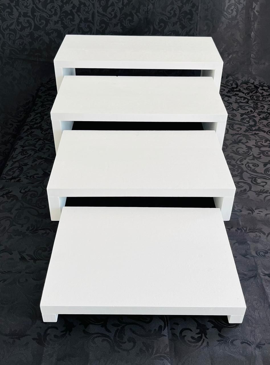 4 Piece Buffet Riser Set  Details in Description