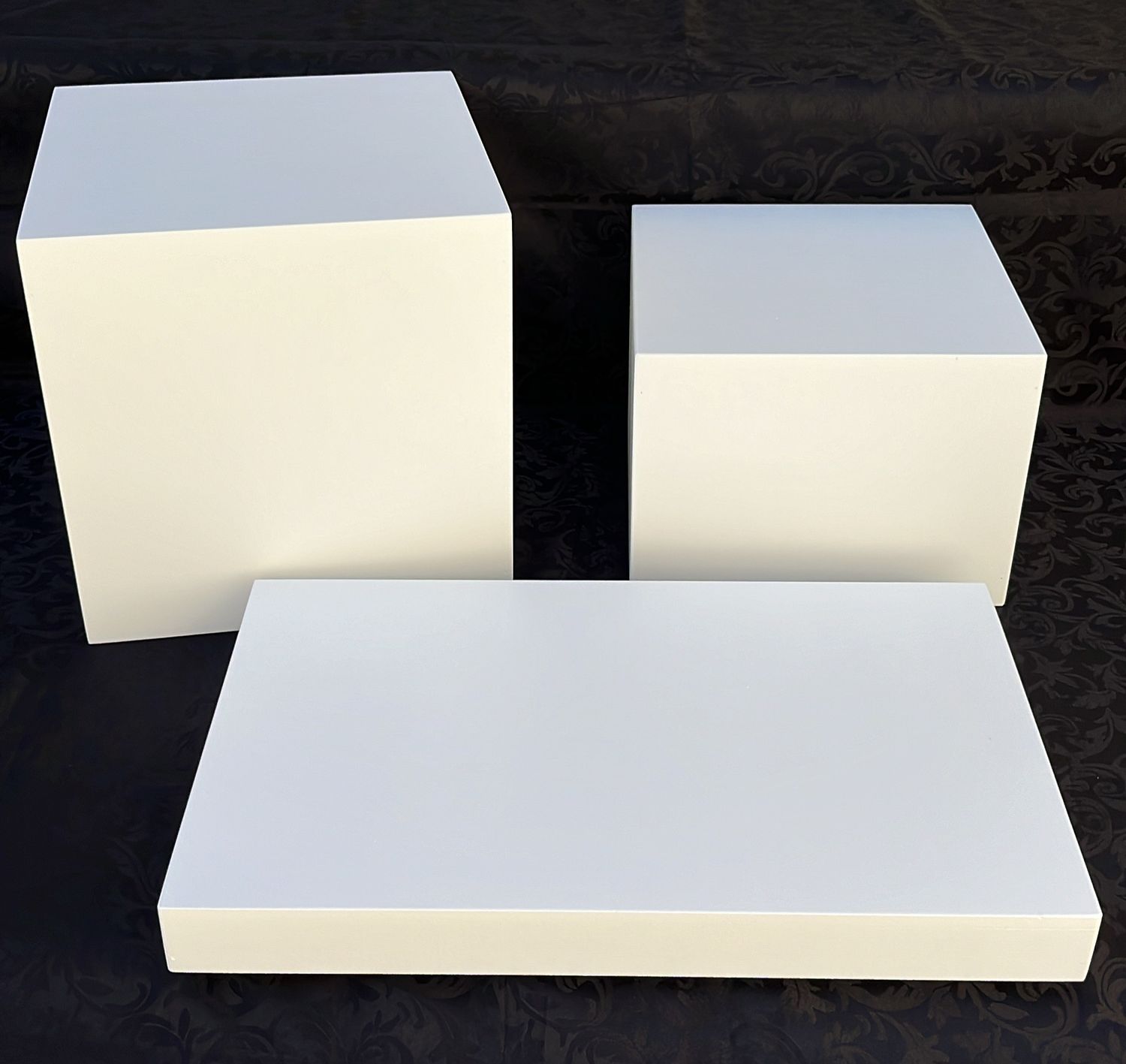 Custom 3 Piece Table Riser Set Details in Description