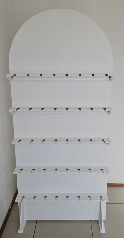 Wooden Champagne Wall Backdrop