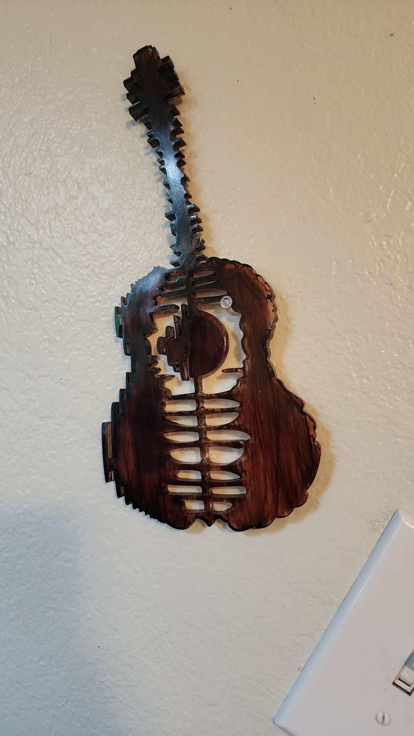 Rustic Gutair Wall Art