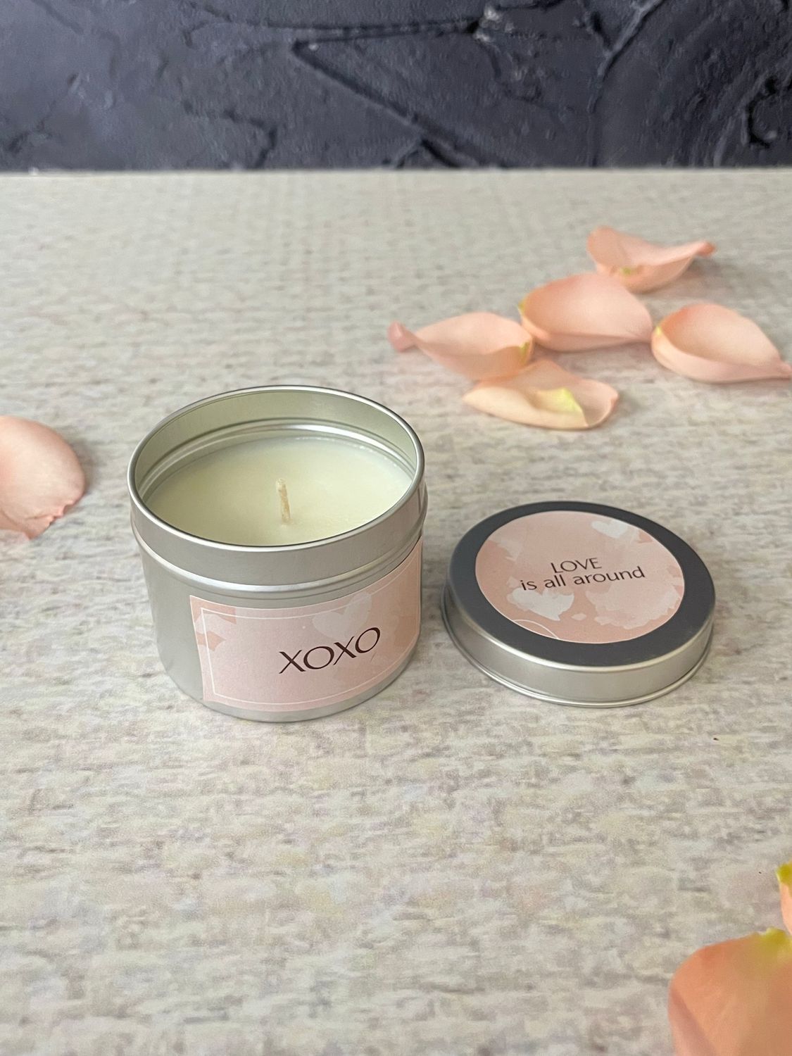Mini vela aromática de soya