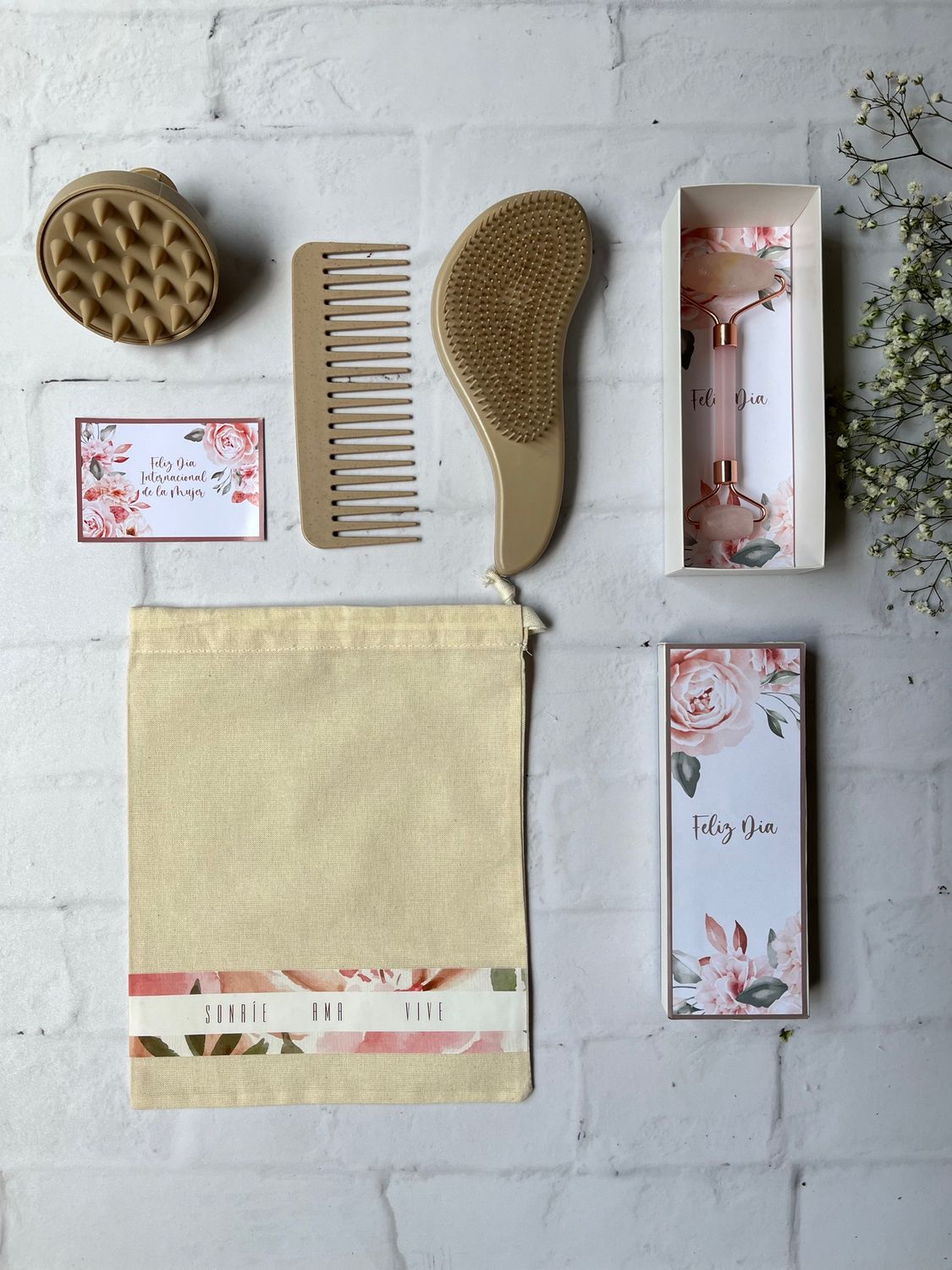 Set cepillos &amp; face roller