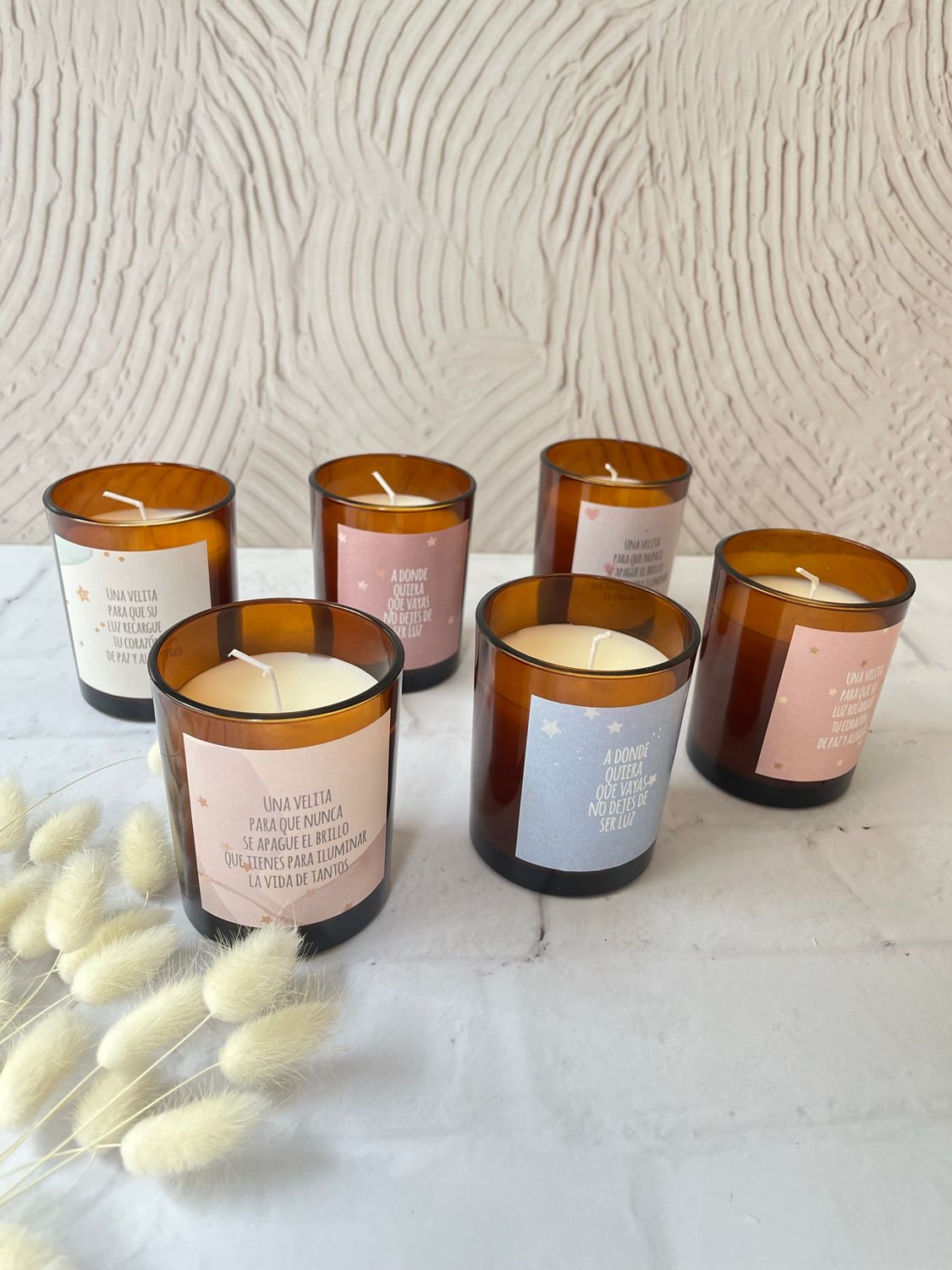 Velas aromáticas con propósito