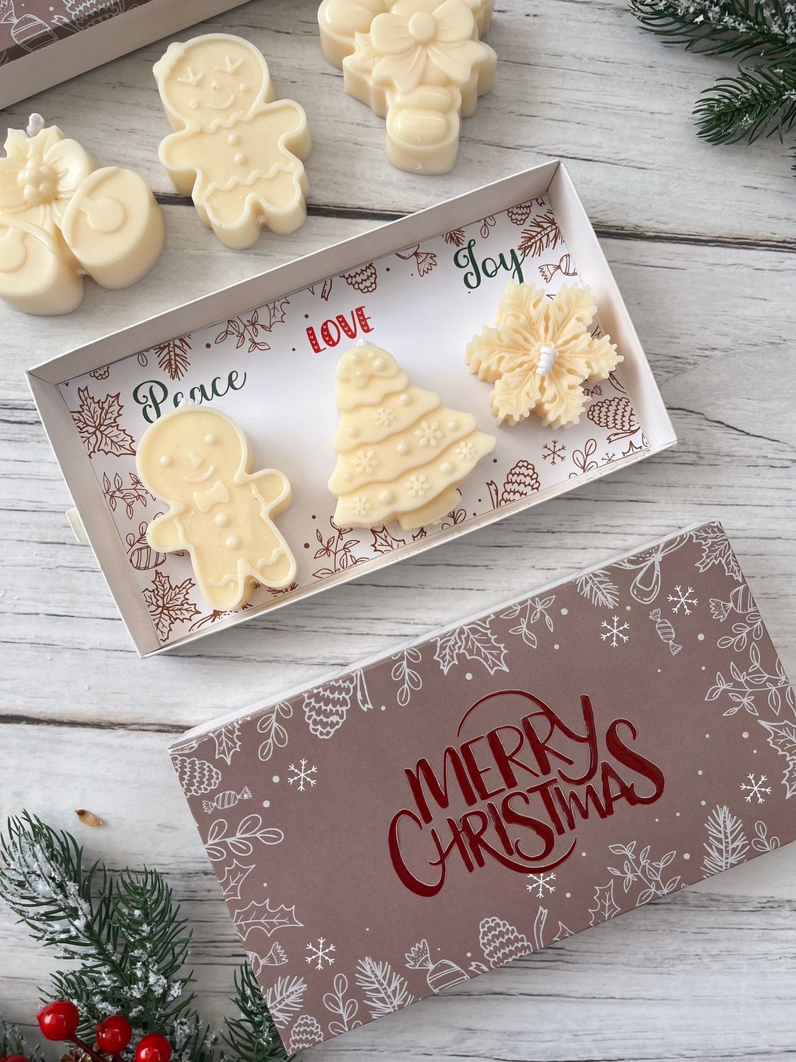 Christmas Candle Set