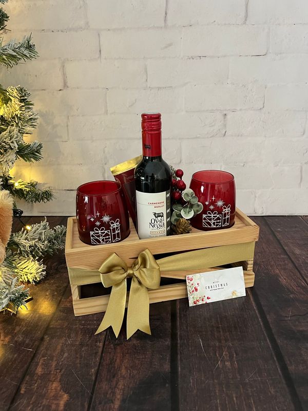Christmas Wine Box 2