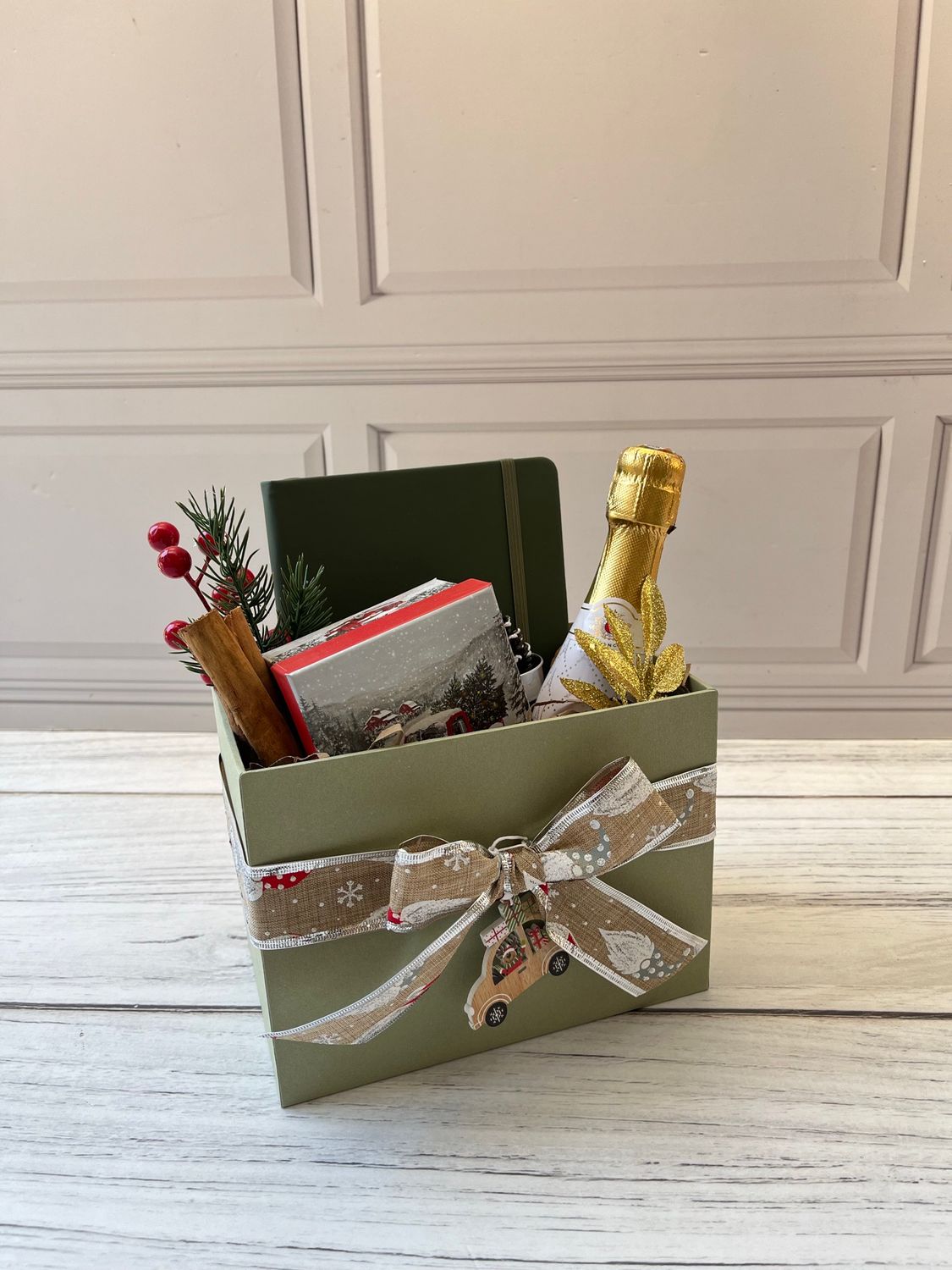 Champagne Christmas Box 1